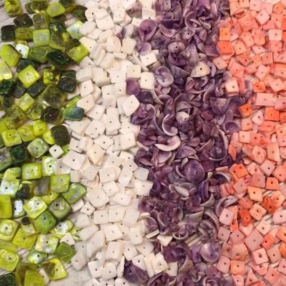 200+PCs of Mixed Puka & Mop Puka Pooka Shell Beads Jewelry Making DIY Bundle Lot - Picture 9 of 12